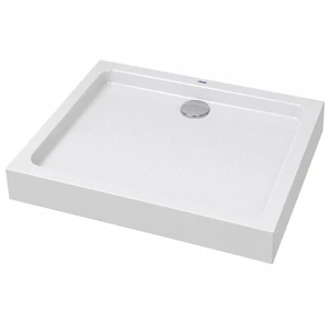 Almagro 80x120x13,5 cm Kwadratowy lub prostokątny brodzik akrylowy z syfonem