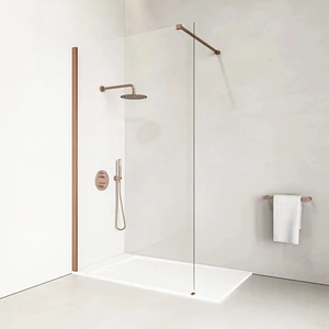 Walk-in Rose Gold 80, 200cm, 8mm