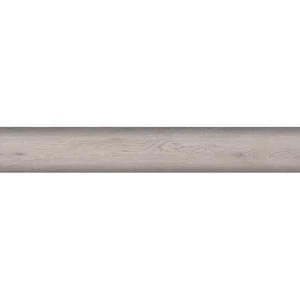 W-STEP profil wyrównujący do podłogi SPC, wzór dębu szarego, 2400x43x10 mm