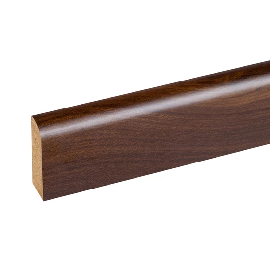 W-STEP listwa przypodłogowa do podłogi laminowanej, wzór orzecha, 2400x60x15 mm