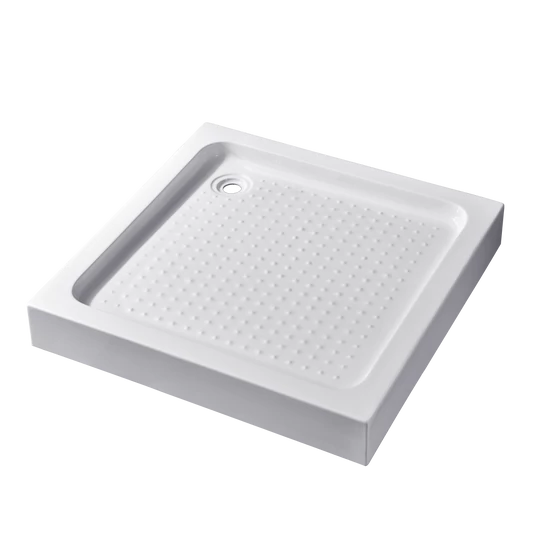 Almagro 90x90x13,5 cm Kwadratowy brodzik akrylowy