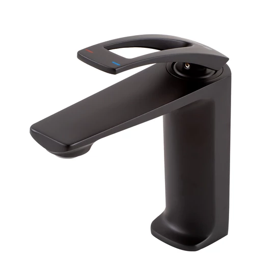 Cannes Black Bateria umywalkowa