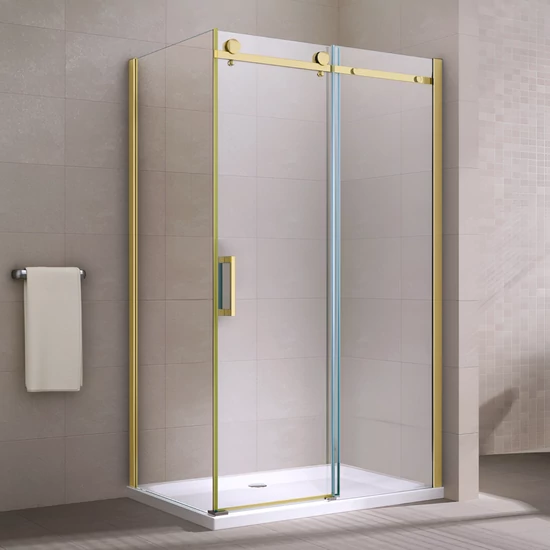 Milano Duo Gold kabina prysznicowa 80x120, 195cm, 8mm
