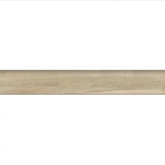 W-STEP listwa przypodłogowa do podłogi SPC, wzór klonu, 2400x80x14 mm