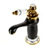 Izmir Black & Gold Retro bateria umywalkowa