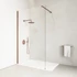 Walk-in Rose Gold 120, 200cm, 8mm
