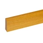 Obraz 1/3 -W-STEP listwa przypodłogowa do podłogi laminowanej, wzór dębu, 2400x60x15 mm