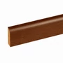 Obraz 1/3 -W-STEP listwa przypodłogowa do podłogi laminowanej, wzór dębu ciemnego, 2400x60x15 mm