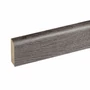 Obraz 1/3 -W-STEP listwa przypodłogowa do podłogi laminowanej, wzór dębu białego, 2400x60x15 mm