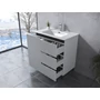 Obraz 2/3 -Torino White Szafka łazienkowa z umywalką 60cm