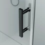 Obraz 3/4 -Madeira Black 80 drzwi prysznicowe otwierane, 190cm, 6mm