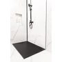 Obraz 8/12 -Cagliari Black 80x100x2,6 cm Kwadratowy brodzik SMC z syfonem