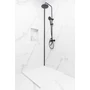 Obraz 8/12 -Cagliari White 80x80x2,6 cm Kwadratowy brodzik SMC z syfonem