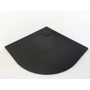 Obraz 3/5 -Cagliari Black 80x80x2,6 cm Półokrągły brodzik SMC