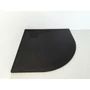Obraz 2/5 -Cagliari Black 80x80x2,6 cm Półokrągły brodzik SMC