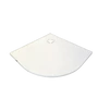 Obraz 1/5 -Cagliari White 80x80x2,6 cm Półokrągły brodzik SMC