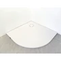 Obraz 3/5 -Cagliari White 80x80x2,6 cm Półokrągły brodzik SMC
