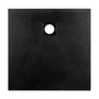 Obraz 3/11 -Cagliari Black 80x80x2,6 cm Kwadratowy brodzik SMC z syfonem
