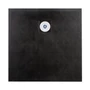 Obraz 4/11 -Cagliari Black 80x80x2,6 cm Kwadratowy brodzik SMC z syfonem