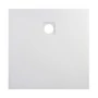 Obraz 3/12 -Cagliari White 80x80x2,6 cm Kwadratowy brodzik SMC z syfonem