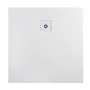 Obraz 4/12 -Cagliari White 80x80x2,6 cm Kwadratowy brodzik SMC z syfonem