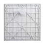 Obraz 6/12 -Cagliari White 80x80x2,6 cm Kwadratowy brodzik SMC z syfonem