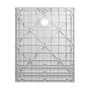 Obraz 5/11 -Cagliari White 80x100x2,6 cm Kwadratowy brodzik SMC z syfonem