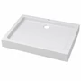 Obraz 2/11 -Almagro 80x120x13,5 cm Kwadratowy lub prostokątny brodzik akrylowy z syfonem