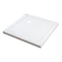 Obraz 2/10 -Coria 80x80x5 cm Kwadratowy brodzik akrylowy z syfonem