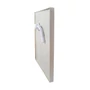 Obraz 7/10 -Coria 80x80x5 cm Kwadratowy brodzik akrylowy z syfonem