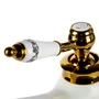 Obraz 3/4 -Izmir White & Gold Retro bateria umywalkowa