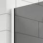 Obraz 3/5 -Walk-in Chrome ścianka prysznicowa, z przydymionym szkłem 110, 200cm, 8mm