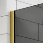 Obraz 3/5 -Walk-in Gold ścianka prysznicowa, z przydymionym szkłem 80, 200cm, 8mm