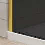 Obraz 4/5 -Walk-in Gold ścianka prysznicowa, z przydymionym szkłem 80, 200cm, 8mm