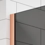 Obraz 3/5 -Walk-in Rose Gold ścianka prysznicowa, z przydymionym szkłem 80, 200cm, 8mm