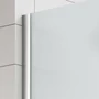 Obraz 3/5 -Walk-in Chrome ścianka prysznicowa, ze szkłem matowym, trawionym kwasem 50, 200cm, 8mm