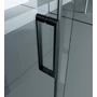 Obraz 3/4 -Milano Duo Black kabina prysznicowa 80x120, 195cm, 8mm