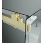 Obraz 2/4 -Milano Duo Gold kabina prysznicowa 80x120, 195cm, 8mm