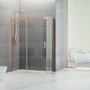 Obraz 4/4 -Milano Duo Rose Gold kabina prysznicowa 80x120, 195cm, 8mm
