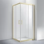 Obraz 1/8 -Motril Gold kabina prysznicowa 80x80 190cm, 6mm NANO