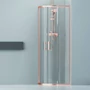 Obraz 5/7 -Murcia Rose Gold półokrągła kabina prysznicowa 80x80, 190cm, 6mm NANO