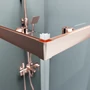 Obraz 2/8 -Motril Rose Gold kabina prysznicowa 80x80 190cm, 6mm NANO