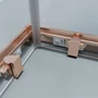 Obraz 3/8 -Motril Rose Gold kabina prysznicowa 80x80 190cm, 6mm NANO