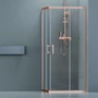 Obraz 6/8 -Motril Rose Gold kabina prysznicowa 80x80 190cm, 6mm NANO