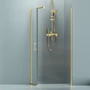 Obraz 6/6 -Rubio Gold kabina prysznicowa 80x80, 195cm, 6mm