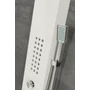 Obraz 4/6 -Verona White termostatyczny panel prysznicowy, stal nierdzewna, LED