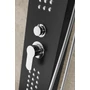 Obraz 12/12 -Alegre BLACK panel prysznicowy, stal nierdzewna