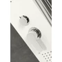 Obraz 2/12 -Bologna WHITE panel prysznicowy, stal nierdzewna