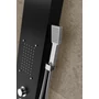Obraz 8/14 -Merin Black panel prysznicowy, stal nierdzewna