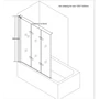 Obraz 4/4 -Triad 6mm, 120x140 parawan nawannowy, 3-częściowy, składany